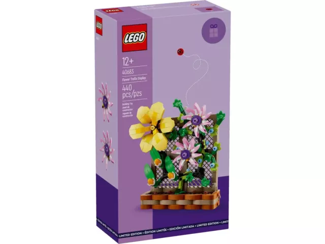 LEGO 40683 SET TRALICCI FLOREALI VIP Edizione Limitata Nuovo Sigillato e Spedito In modo Sicuro