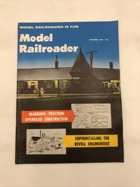 Model Railroader Magazine September 1960