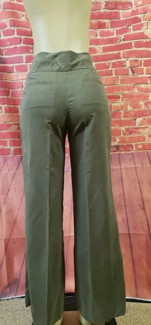 DAUGHTERS OF THE LIBERATION Green Flare leg pants size 4