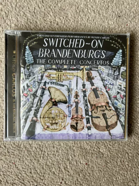 Wendy Carlos - Switched-On Brandenburgs - 2Cd Set Usa 2001 - New And Sealed!