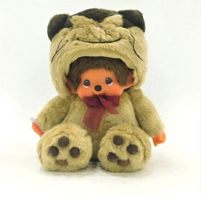 SEKIGUCHI MONCHHICHI PLUSH Kevin Jacob The Cat Costume Monkey Doll 