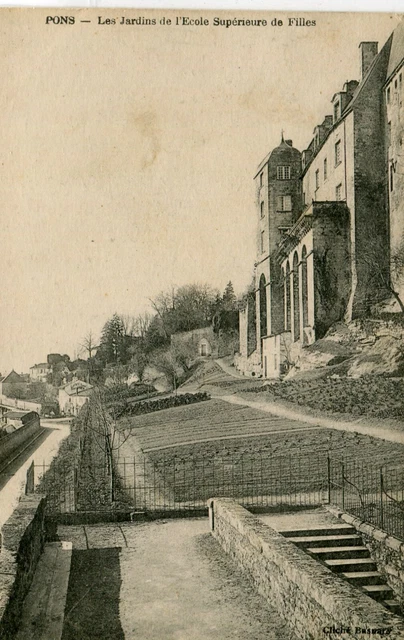 France Pons - Ecole old postcard