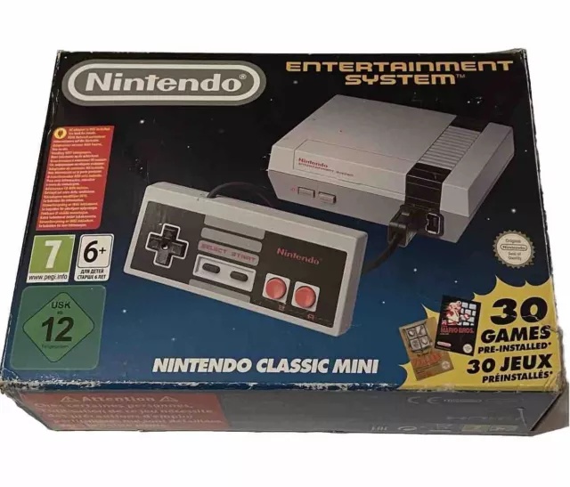 Nintendo Classic Mini: consola de juegos Nintendo Entertainment System retro NES excelente