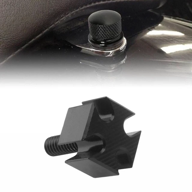 Chrome Motorcycle Seat Bolt Screw Fit for Harley Road King Glide Softail Fatboy