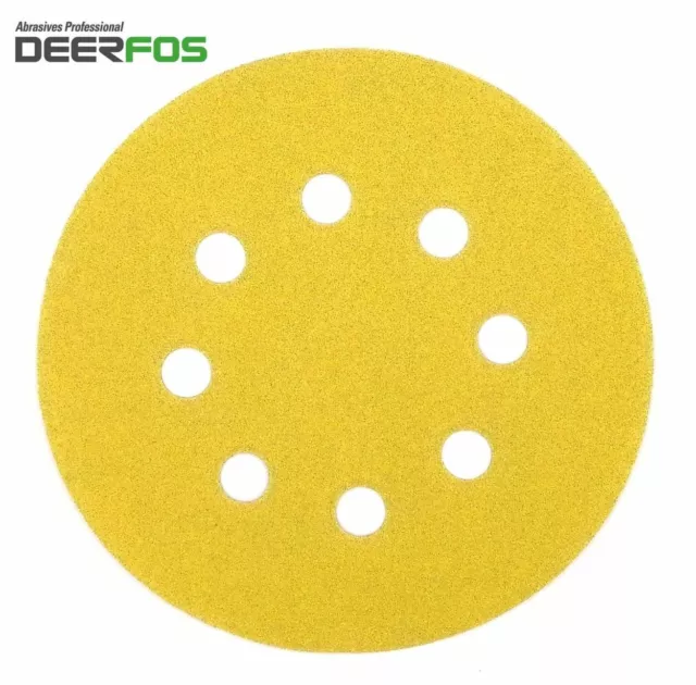 125mm 5" Sanding Discs Pads Orbital DA Sandpaper for Ryobi Makita Parkside etc.