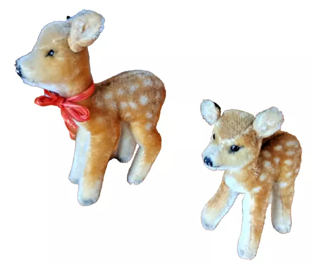 2 X Steiff Bambi Jungrehe ohne K+F