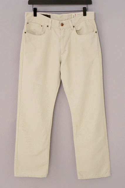 HOMMES MCS MARLBORO Classics Pantalon Yellowstone Beige Lin Blend