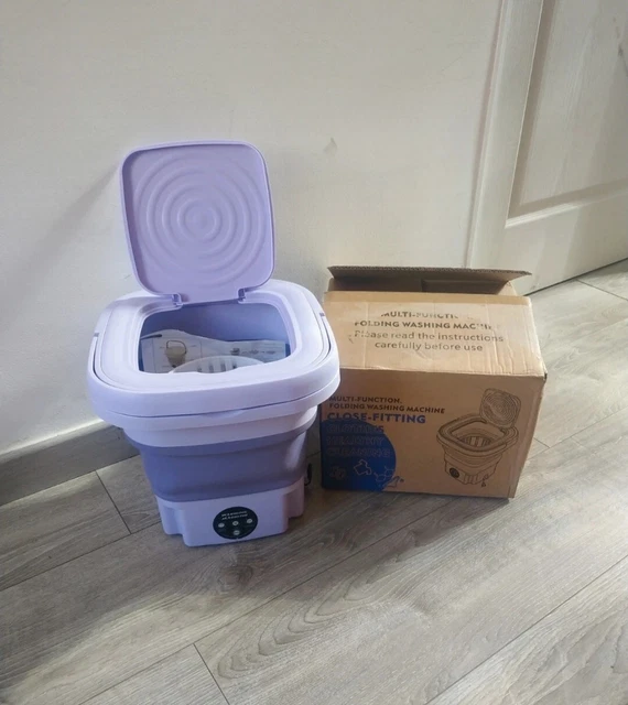 Mini Machine à Laver Portable Pliable 8L - MYTEX-SHOP - 4kg, Violette