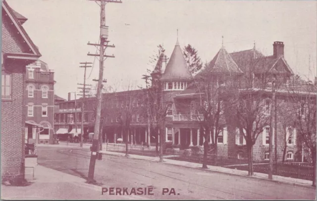 Postcard Perkasie PA