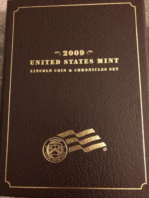 2009 Lincoln Coin & Chronicles Set, Five Coins, US Mint w/ COA                m