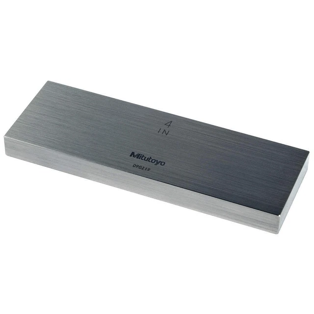 MITUTOYO 611204-531 Gage Block,Rect,Steel,4.00 In,ASME 0
