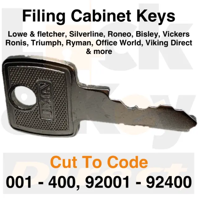 Filing Cabinet Key Cut To Code 201 400
