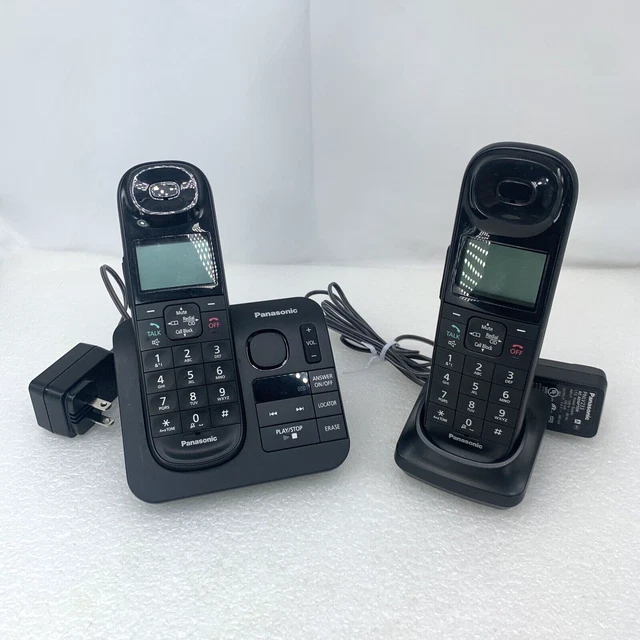Panasonic KX-TGL430 2-Handset Cordless Phone Set w/Bases Answering Machine