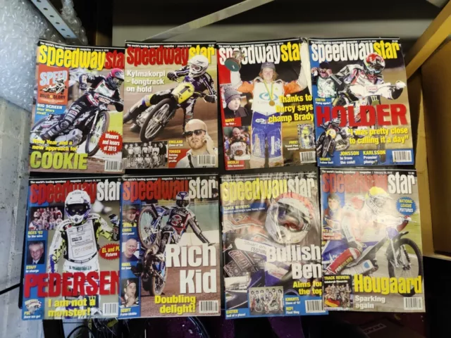 Speedway Star Magazine 2016 Complete (53 issues) Collectible Vintage