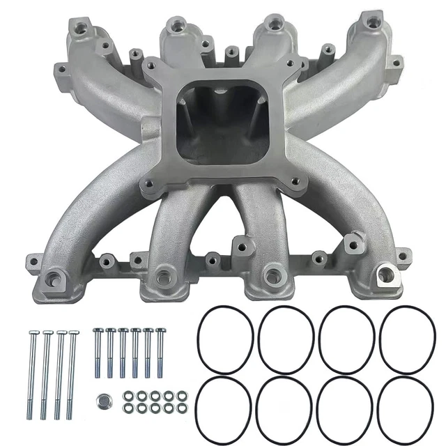 Single Plane EFI Intake Manifold w/Gasket for GM LS3 L92 Viton O-Ring Single Plane EFI Intake Manifold w/Gasket for GM LS3 L92 Viton O-Ring