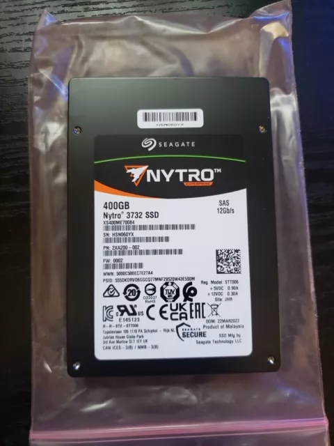 Nytro 3732 SAS SSD (400GB) - XS400me70084