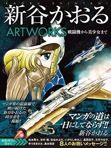 Kaoru Shintani ART WORKS Area 88 Anime Manga etc Book Japan