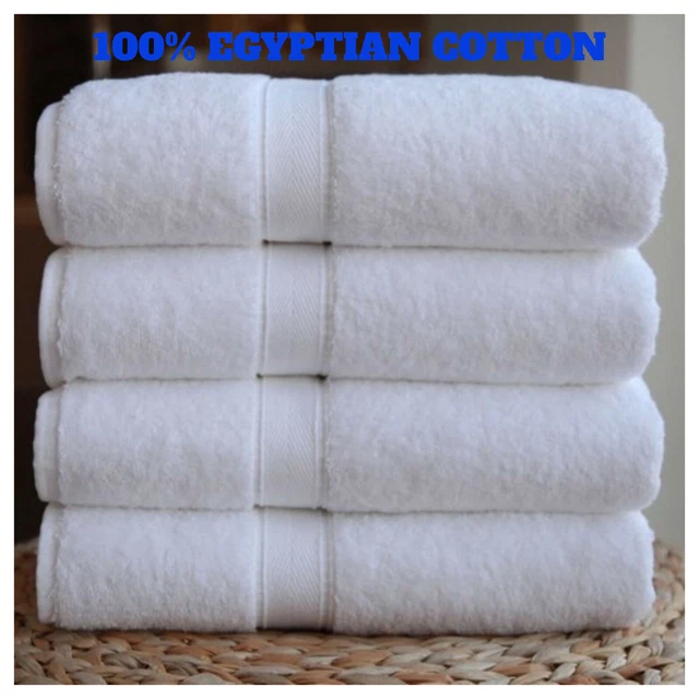 4x Large Jumbo Bath Sheets 100% Egyptian Combed Cotton Big Towels Big Bargain