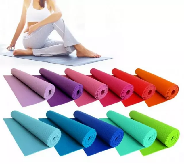 Tappetino Yoga fitness palestra aerobica pilates ginnastica TAPPETO MORBIDO 2