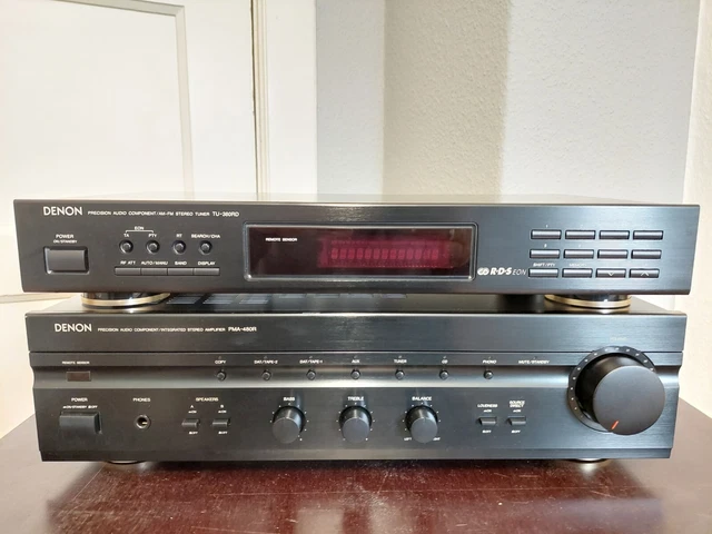Denon PMA-480 Verstäker + Tuner TU-380 gereinigt + geprüft -sauberer Topzustand!