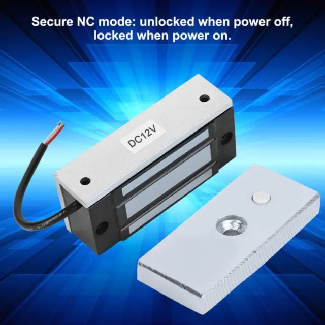 DC12V Electronic Magnetic Lock for Doors - Strong Electromagnetic Force