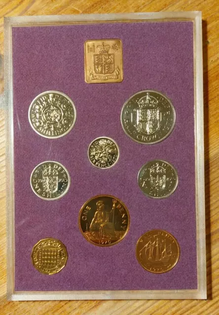 1970 - Proof Coin Set - The Coinage of GB & Northern Ireland - Last Pre-Decimal