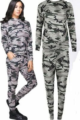 girls 7-8 years Camo' Print 2-Piece Lounge Wear Tracksuit Jogging  Bottoms & Top