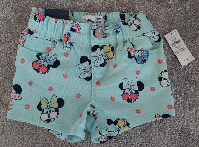 PANTALONCINI MOUSE GAP AGE 4 ANNI DISNEY MINNIE NUOVI CON ETICHETTE NUOVI CON ETICHETTE blu turchese