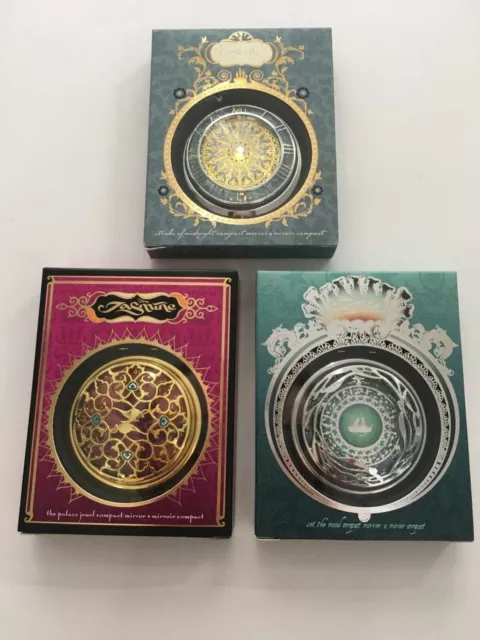 BNIB Sephora Disney 2012-13 Compact Mirror Collection-Cinderella Jasmine Ariel