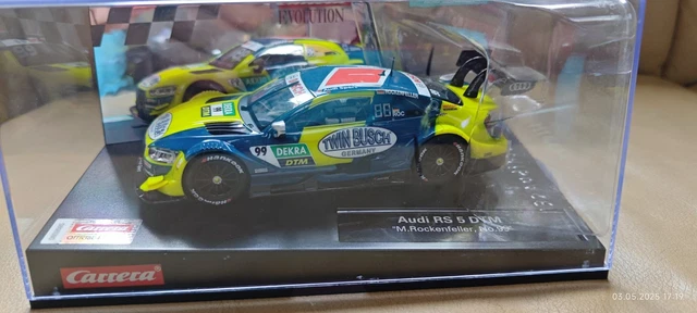 SCALEXTRIC Voiture de Course Originale - Voiture Slot Échelle 1:32 (Audi RS3 LMS TCR - DHL SCALEXTRIC Voiture de Course Originale - Voiture Slot Échelle 1:32 (Audi RS3 LMS TCR - DHL