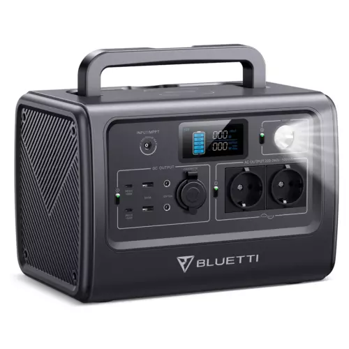 BLUETTI EB70 716Wh 1000W Tragbare Powerstation Solargenerator LiFePO4 Off-Grid 2