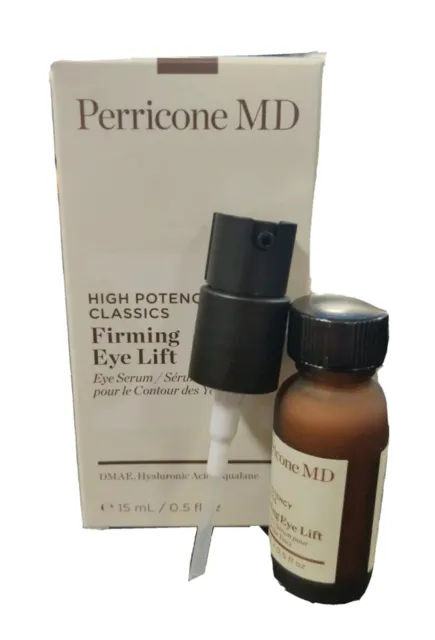 Perricone MD High Potency Classics Firming Eye Lift Serum, 0.5 oz New