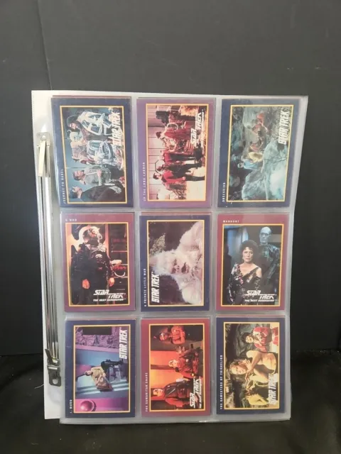 1991 Impel Star Trek 25th Anniversary Series 2 Trading Card Set 161 Thru 310