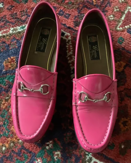 Mocassin top gucci rose