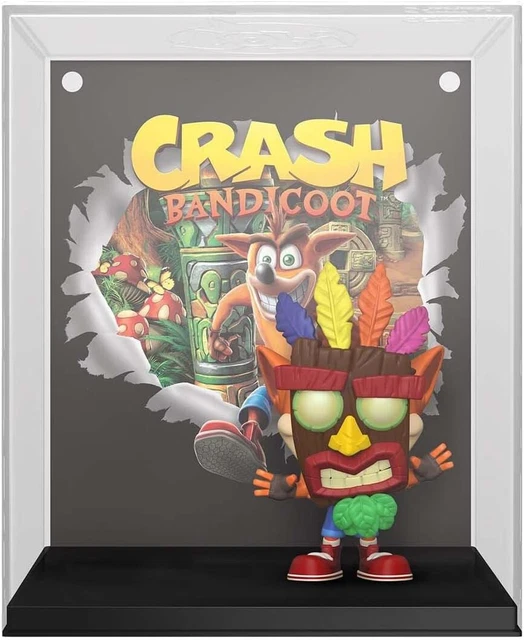 Crash Bandicoot - Crash with Aku Aku Mask Pop! Cover Figure 06  60490
