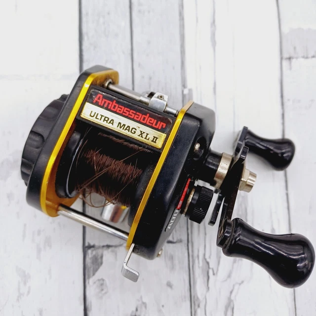 ABU GARCIA AMBASSADEUR Ultra Mag XL II Bait Caster R.H. Reel