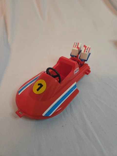 FY LOT PLAYMOBIL VINTAGE AUTO VOITURE 4x4 JEEP PICK UP + REMORQUE VAN