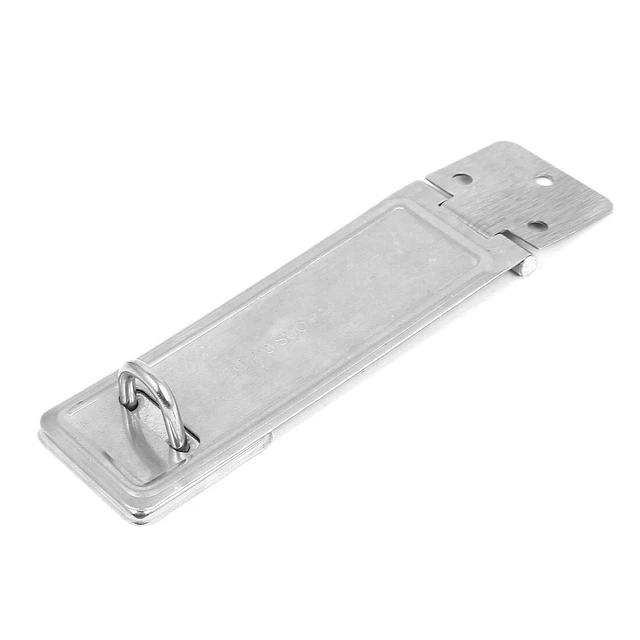 Safety Gate Door Shed Latch Lock Padlocks Metal Hasp Staple Set 4 Inch Long