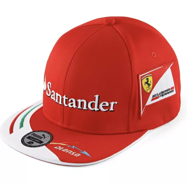 Puma Erwachsene Unisex Ferrari Alonso Repilca flache Krempe Kappe 761502 01