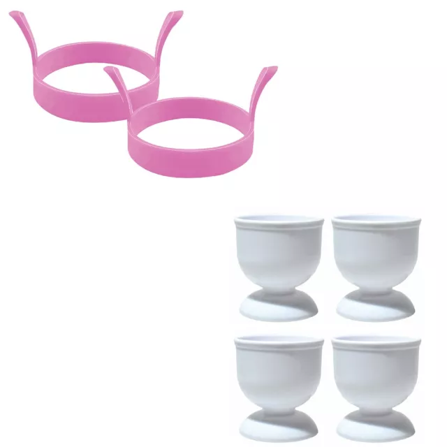 Egg Cup Holder Hard Soft Boiled Eggs Holders Cups Kitchen Breakfast UK