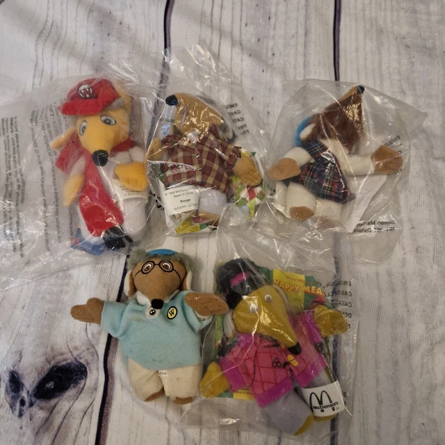 Mcdonalds The Wombles Soft Toy Bundle
