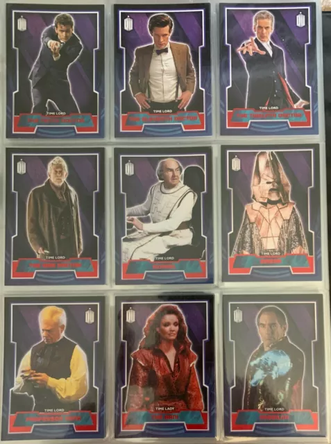 2015 BBC Topps Dr. Doctor Who - rote #/50 Basiskarten - wählen Sie! 3