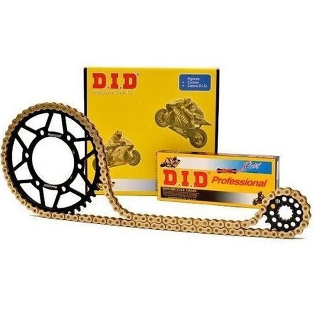Kit Chaîne Et Pignon Doré Pour Honda XL125V Varadero 2001-2013
