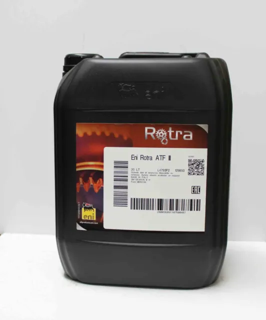 L 20 Of Oil for Automatic Transmission, Power Steering, Eni Rotra Atf III D