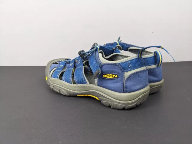 KEEN NEWPORT H2 Waterproof Sandals Shoes Navy Blue Canvas Size 6 ...