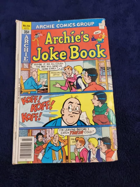 ARCHIE'S JOKE BOOK No. 254 (1979) Archie Series - COMIC BOOK