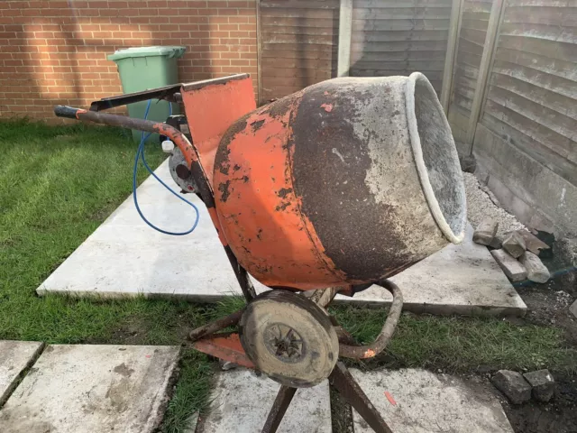 belle cement mixer 240v