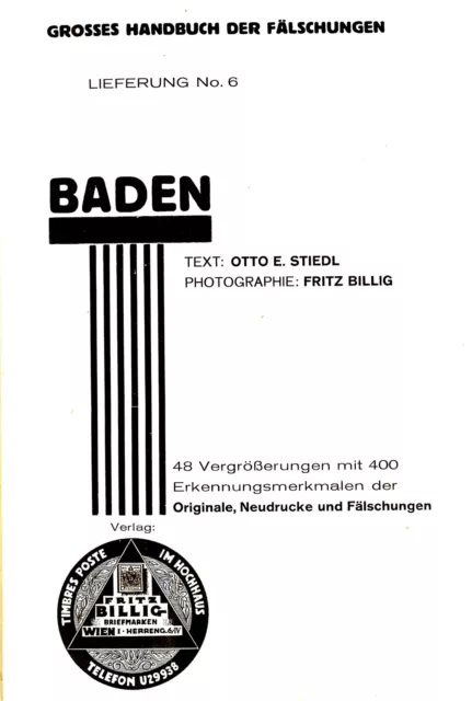 Billig’s Grosses Handbuch der Fälschungen. Band Altdeutschland 2