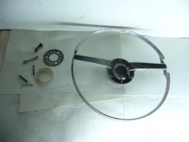 1949-1952 Chevrolet Wheel Horn Ring with Insulator screws contact spring