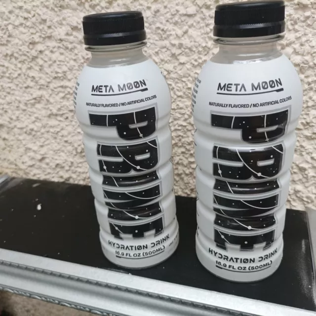 PRIME Hydration Energy Drink di KSI e Logan Paul  X2 Meta Moon-NUOVO non aperto!